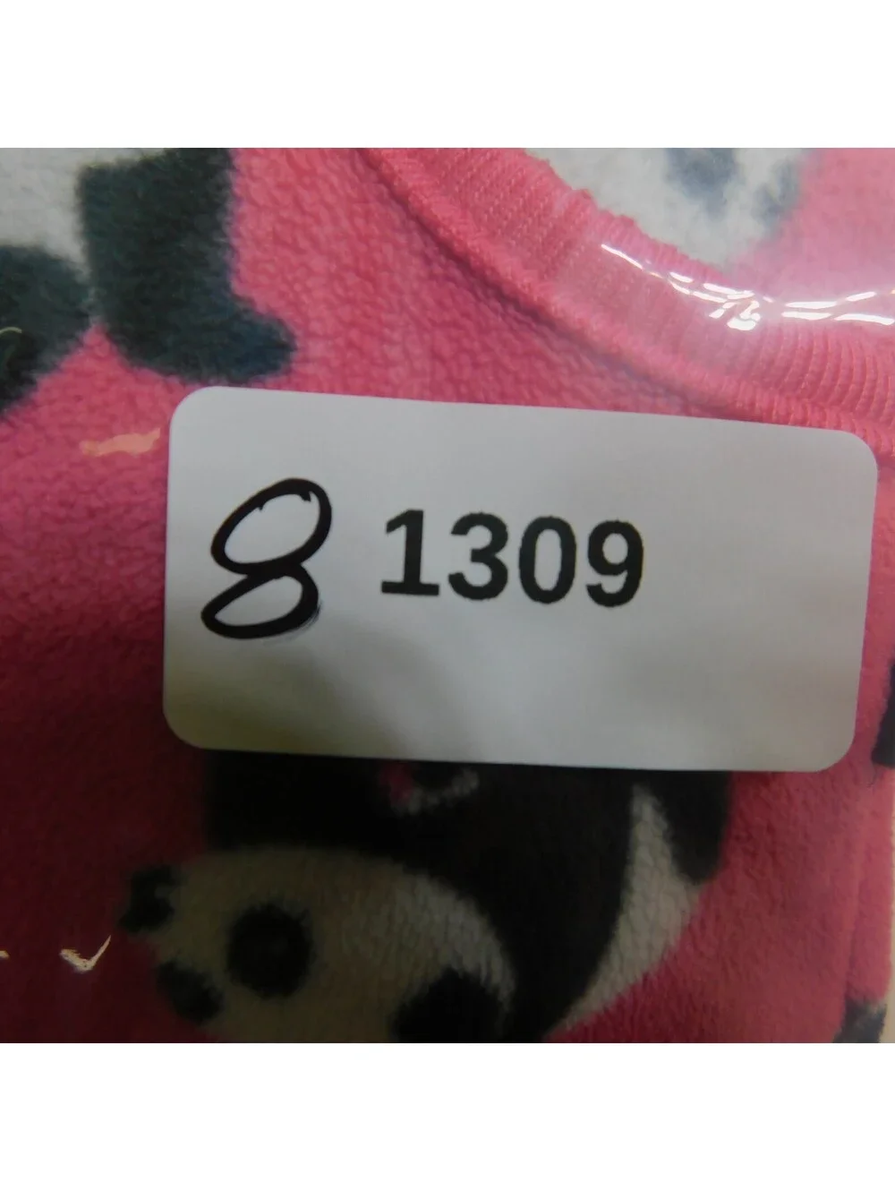 Carter's Toddler Girls Fleece Footed Pajamas Size 4T Pink Panda Bear Jumpsuit